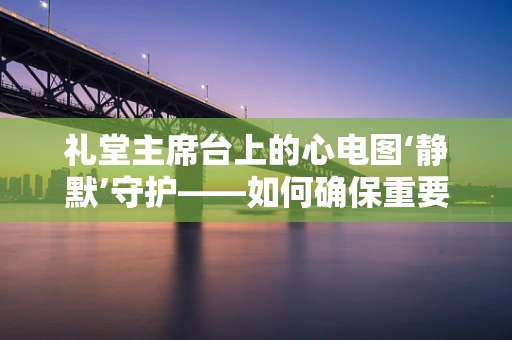 礼堂主席台上的心电图‘静默’守护——如何确保重要场合的医疗安全？