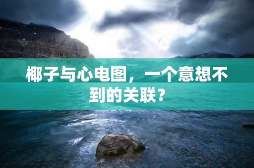 椰子与心电图，一个意想不到的关联？