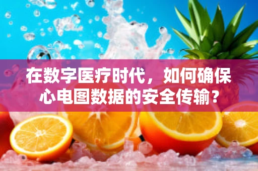 在数字医疗时代，如何确保心电图数据的安全传输？