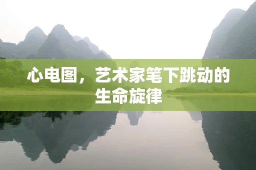 心电图，艺术家笔下跳动的生命旋律