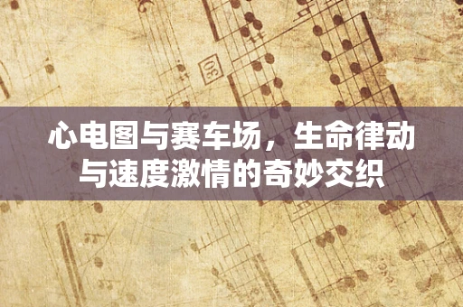 心电图与赛车场，生命律动与速度激情的奇妙交织