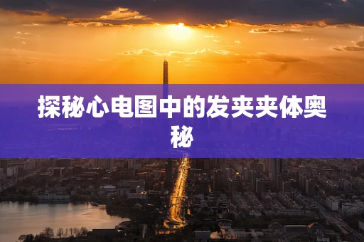 探秘心电图中的发夹夹体奥秘