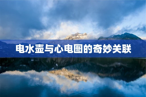 电水壶与心电图的奇妙关联