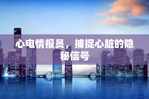 心电情报员，捕捉心脏的隐秘信号