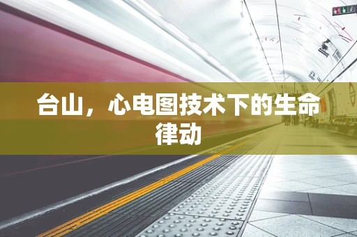 台山，心电图技术下的生命律动
