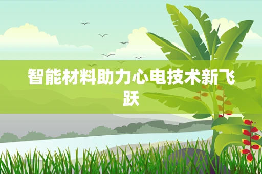智能材料助力心电技术新飞跃