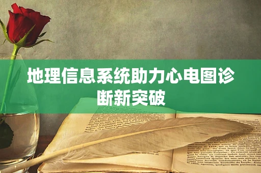 地理信息系统助力心电图诊断新突破