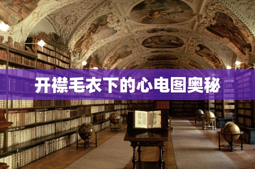 开襟毛衣下的心电图奥秘