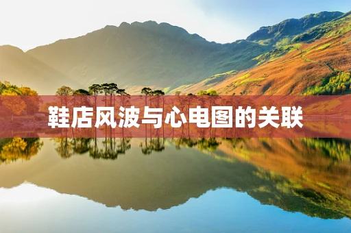 鞋店风波与心电图的关联