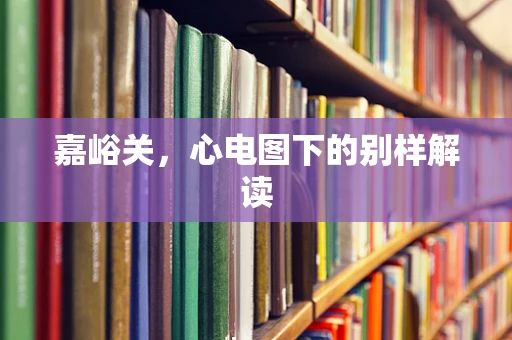 嘉峪关，心电图下的别样解读