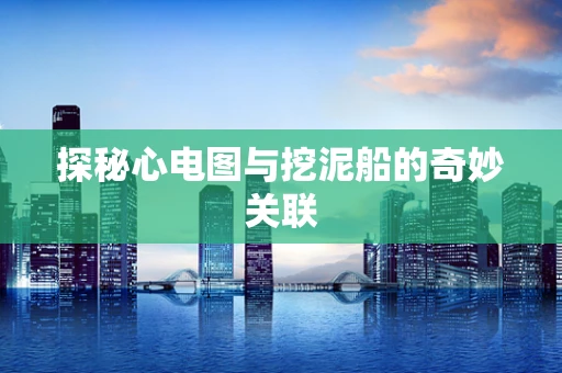 探秘心电图与挖泥船的奇妙关联