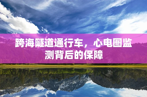 跨海隧道通行车，心电图监测背后的保障