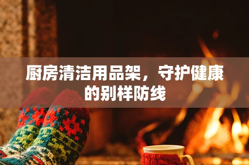 厨房清洁用品架，守护健康的别样防线