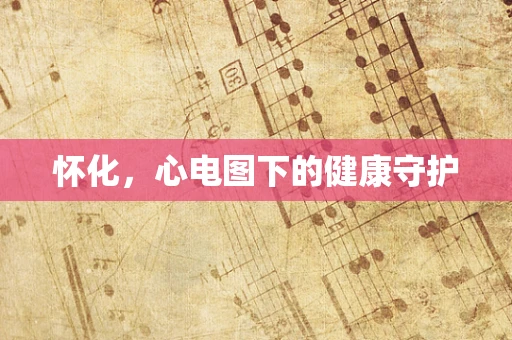 怀化,心电图下的健康守护