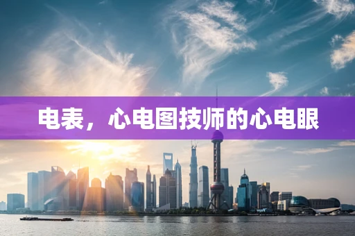 电表，心电图技师的心电眼