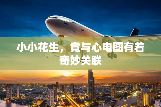 小小花生，竟与心电图有着奇妙关联